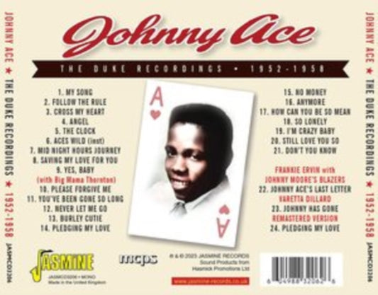 Johnny Ace - The Complete Duke Recordings & More 1952 To 1958 (CD)