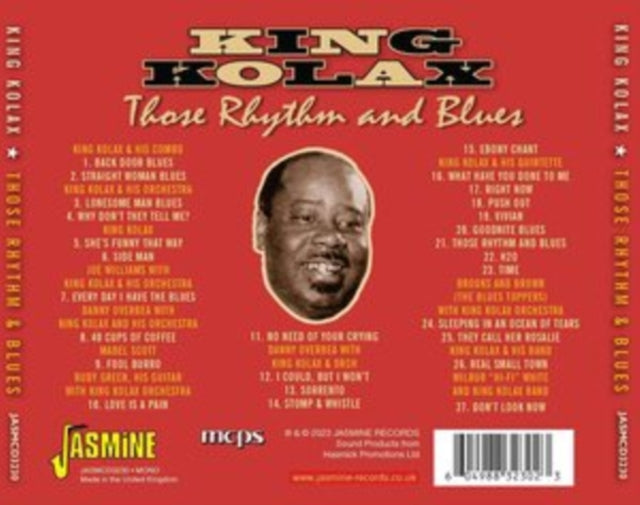 King Kolax - Those Rhythm And Blues 1948-1960 (CD)