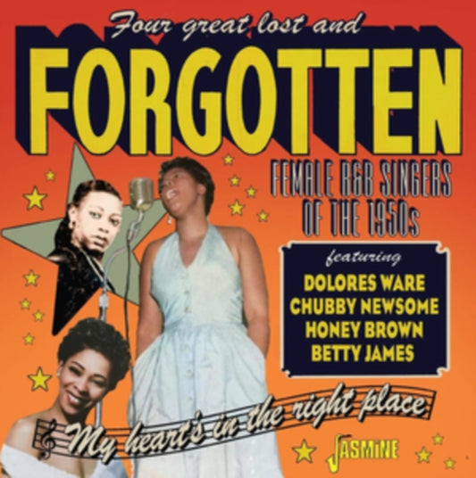 Various Artists - Four Great Lost And Forgotten Female R&B Singers Of The 50s (Dolores Ware. Honey Brown. Betty James & Chubby Newsome) (CD)