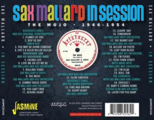 Sax Mallard - In Session - The Mojo 1946-1954 (CD)