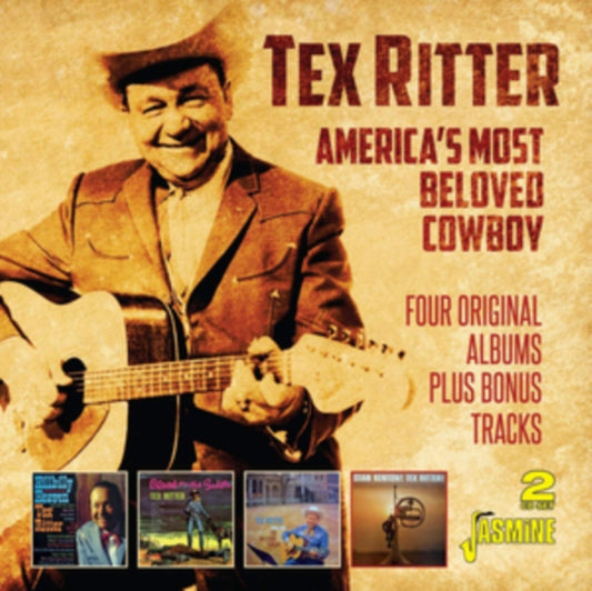 Tex Ritter Americas Most Beloved Cowboy (4 Concept Lps: Blood On The Saddle. Hillbilly Heaven. Western Screen With Kenton) (CD) (https://lasgo.dmmserver.com/media/640/06049883/0604988373028.jpg)