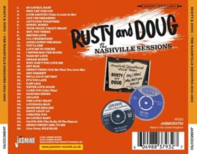 Rusty & Doug Kershaw - The Nashville Sessions 1955-62 (CD)