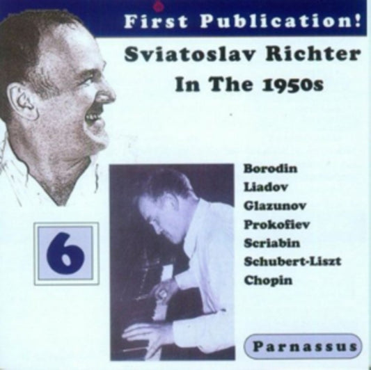 Sviatoslav Richter - Richter In The 50s Vol. V1 (Borodin. Prokofiev Etc) (CD)