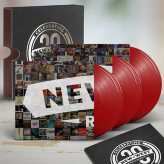 Various Artists - New West Records 20th Anniversary (Red Vinyl) - (Vinyl Box Set)