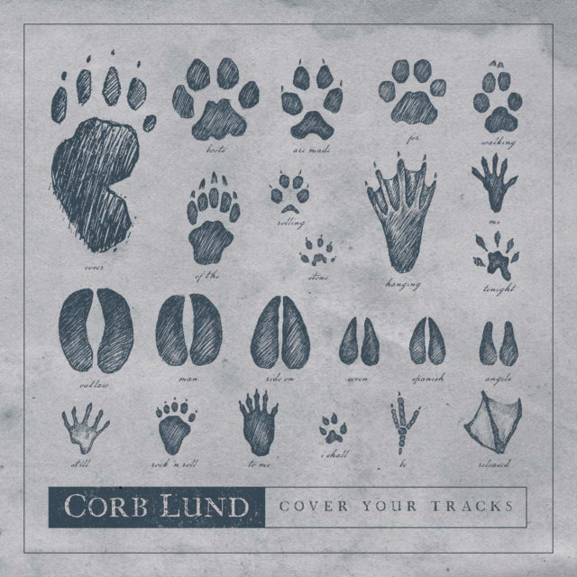 Corb Lund - Cover Your Tracks EP (Blue Vinyl) (Indie Exclusive) (Vinyl Single)