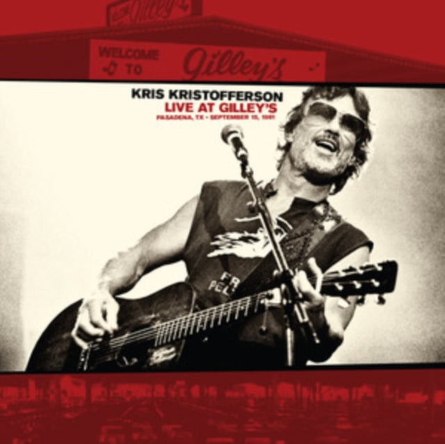 Kris Kristofferson - Live At Gilleys - Pasadena. Tx: September 15. 1981 (White Marbled Vinyl) (Indie Exclusive) (Vinyl)