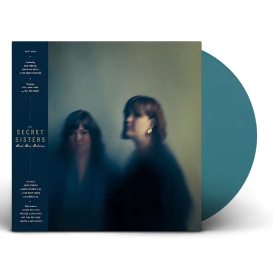 Secret Sisters - Mind. Man. Medicine (Autographed Edition) (Opaque Jade Vinyl) (Indie Exclusive) (Vinyl)