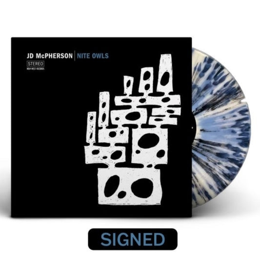 Jd Mcpherson - Nite Owls (White/Black/Blue Nite Owl Splatter Vinyl) (Indie Exclusive) (Vinyl)