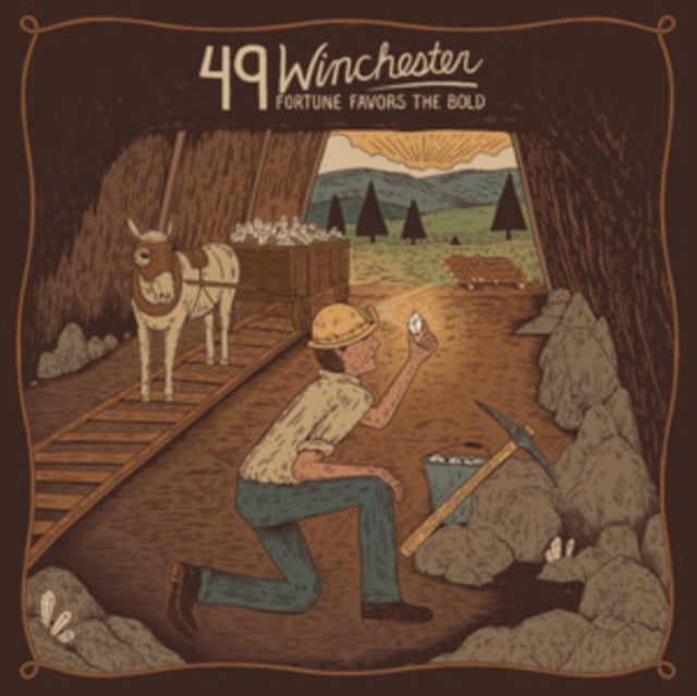 49 Winchester - Fortune Favors The Bold (Red/Marigold/Green Splatter Vinyl) (Vinyl)