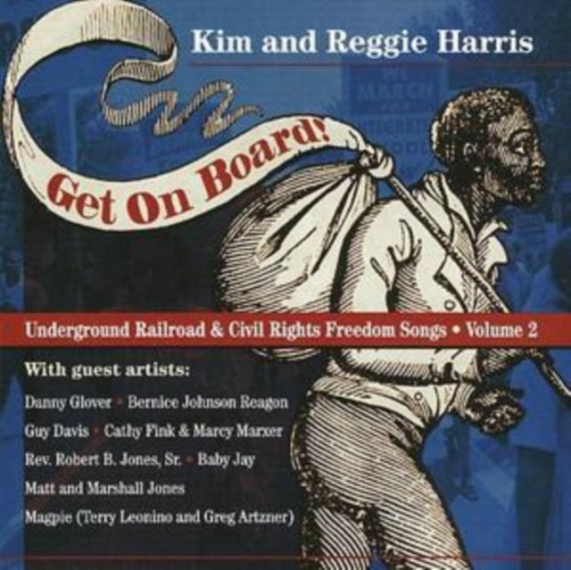 Kim & Reggie Harris - Get On Board! (CD)