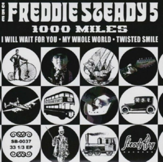 Freddie Steady 5 - 1000 Miles EP (Vinyl Single)