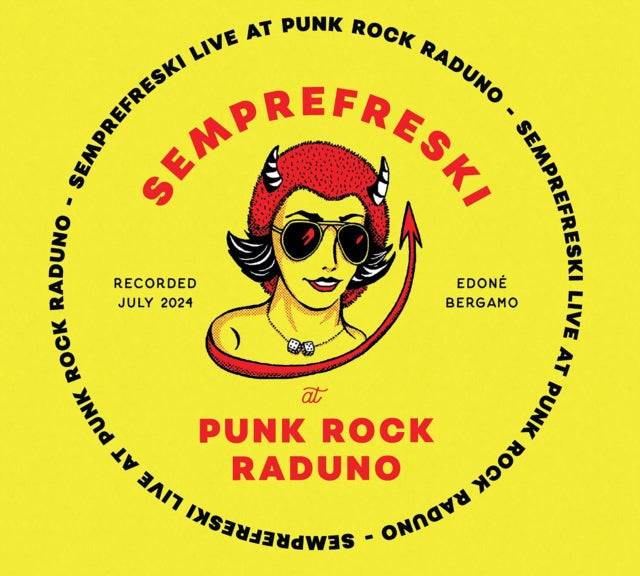 Semprefreski - Live At Punkrock Raduno 13Th July 2024 (Red Vinyl) (Vinyl)
