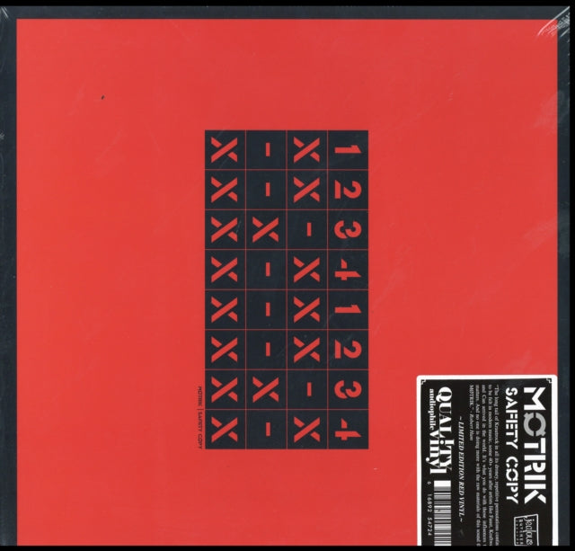 Motrik - Safety Copy (Red Vinyl) (Vinyl)