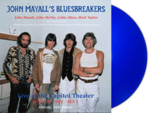 John Mayalls Bluesbreakers - Live At The Capitol Theater - June 18. 1982 Passaic. New Jersey Set 1 (Blue Vinyl) (Vinyl)