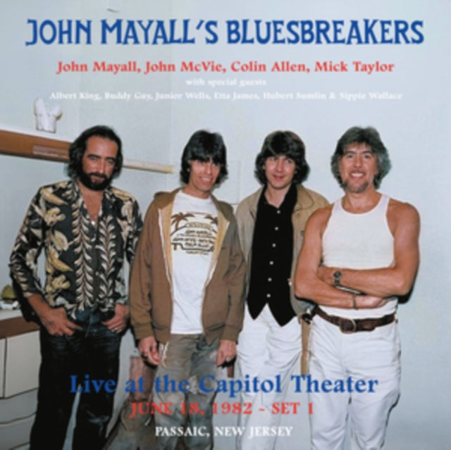 John Mayalls Bluesbreakers - Live At The Capitol Theater - June 18. 1982 Passaic. New Jersey Set 1 (Marble Vinyl) (Vinyl)