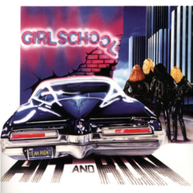 Girlschool - Hit And Run (Marble Vinyl) (Vinyl)