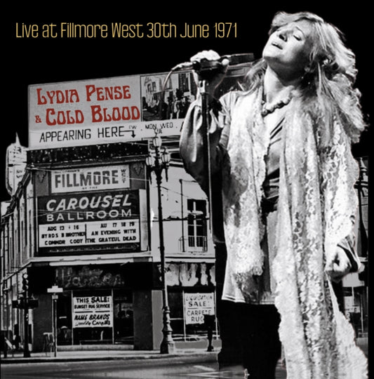 Lydia Pense And Cold Blood - Live At The Fillmore West June 30. 1971 (Silver Vinyl) (Vinyl)
