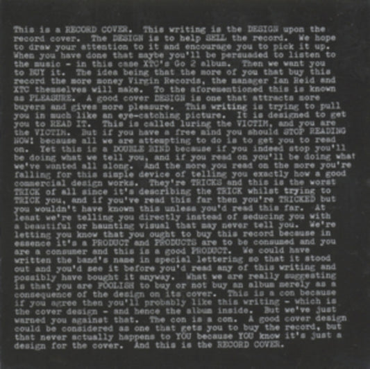 XTC - Go 2 (CD)