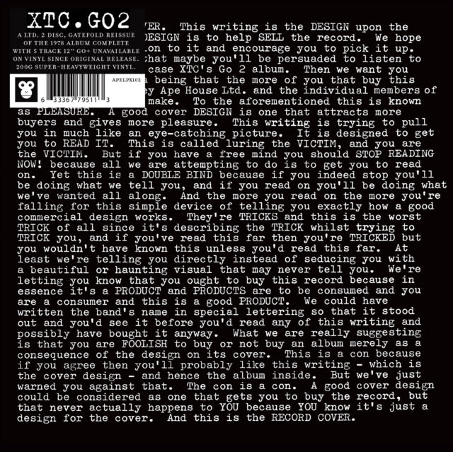 XTC - Go2 (Vinyl)