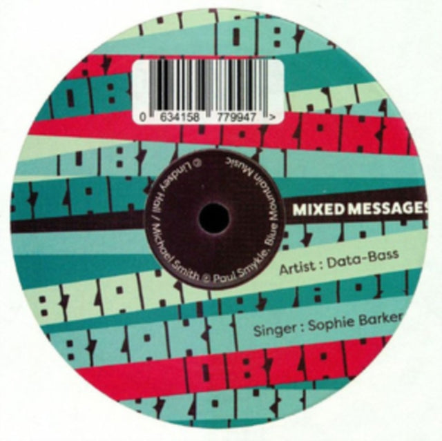 Data Bass - Mixed Messages (Feat. Sophie Barker) (Vinyl Single)