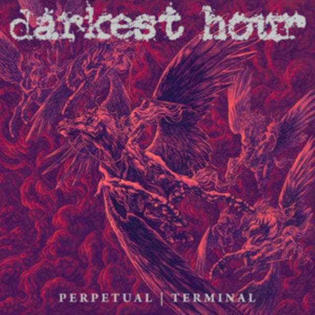Darkest Hour - Perpetual / Terminal (Pink/Black Splatter Vinyl) (Vinyl)