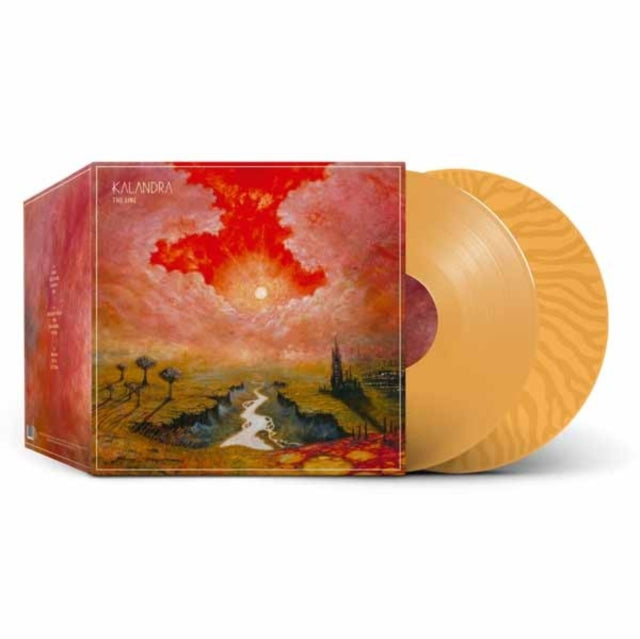 Kalandra - The Line (Mustard Vinyl) (Etched D Side) (Vinyl)