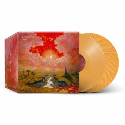 Kalandra - The Line (Mustard Vinyl) (Etched D Side) (Vinyl)