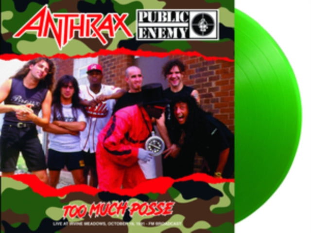 Anthrax - Public Enemy - Too Much Posse: Live At Irvine Meadows. October 19. 1991 Fm Broadcast (Vinyl)
