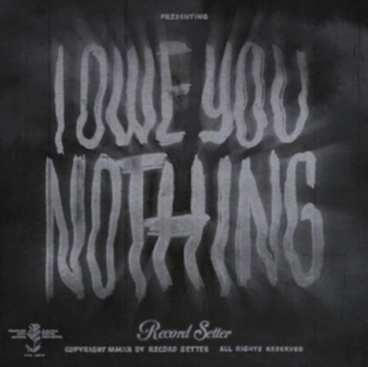 Record Setter - I Owe You Nothing (Clear/Black Swirl Vinyl) (Vinyl)
