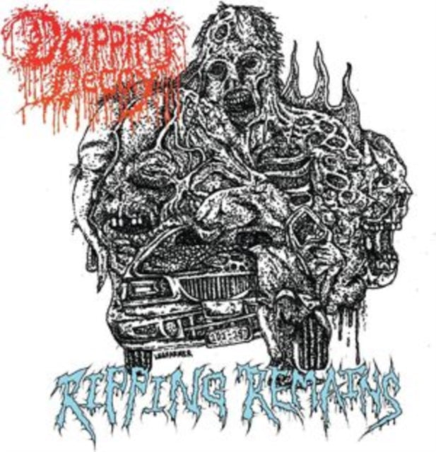 Dripping Decay - Ripping Remains (Yellow With Lime Green Splatter Vinyl) (Vinyl)
