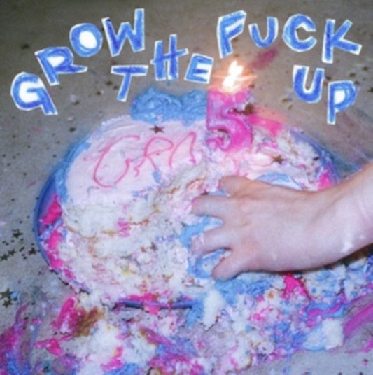 Vial - Grow The Fuck Up (Twister - Cobalt Blue/White/Baby Blue Spokes Vinyl) (Indies) (Vinyl)