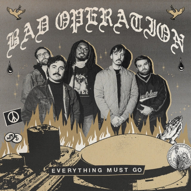 Bad Operation - Everything Must Go (Gold Vinyl) (Vinyl)