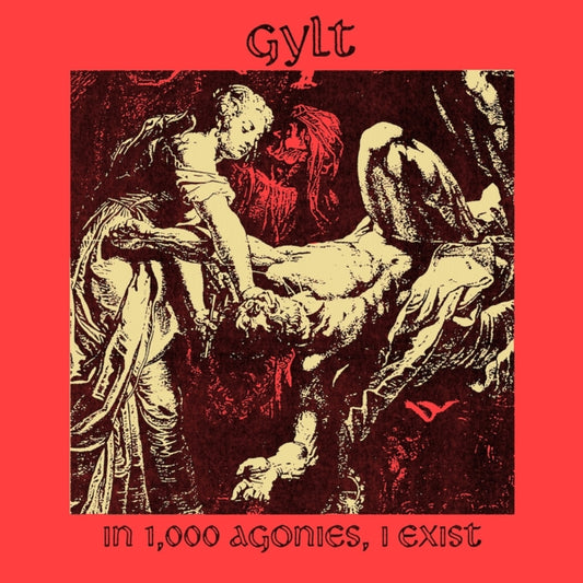 Gylt - In 1000 Agonies. I Exist (Transparent Red/Black Splatter Vinyl) (Vinyl Single)