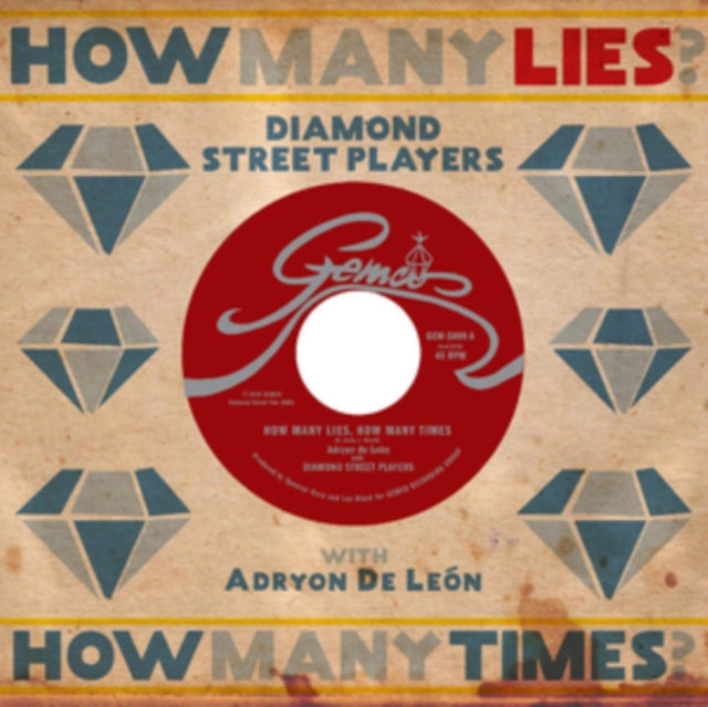 Diamond Street Players - How Many Lies. How Many Times (7 inch Single)