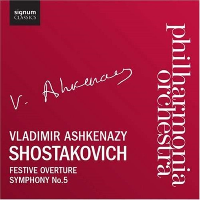 Philharmonia Orchestra / Vladimir Ashkenazy - Shostakovich Symphony 5:Ashkenazy (CD)
