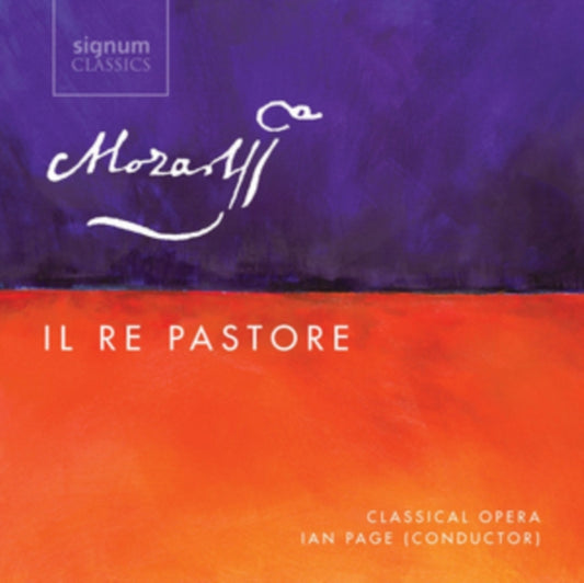Classical Opera Page - Mozart Il Re Pastore (CD)