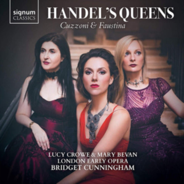 Mary Bevan / Lucy Crowe / Bridget Cunningham / London Early Opera - Handels Queens (CD)