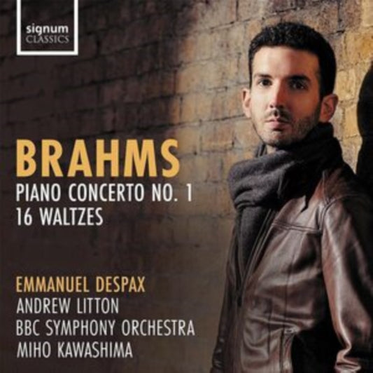 Bbc Symphony Orchestra / Andrew Litton / Emmanuel Despax / Miho Kawashima - Brahms: Piano Concerto No. 1 Op. 15. 16 Waltzes Op. 39 (CD)