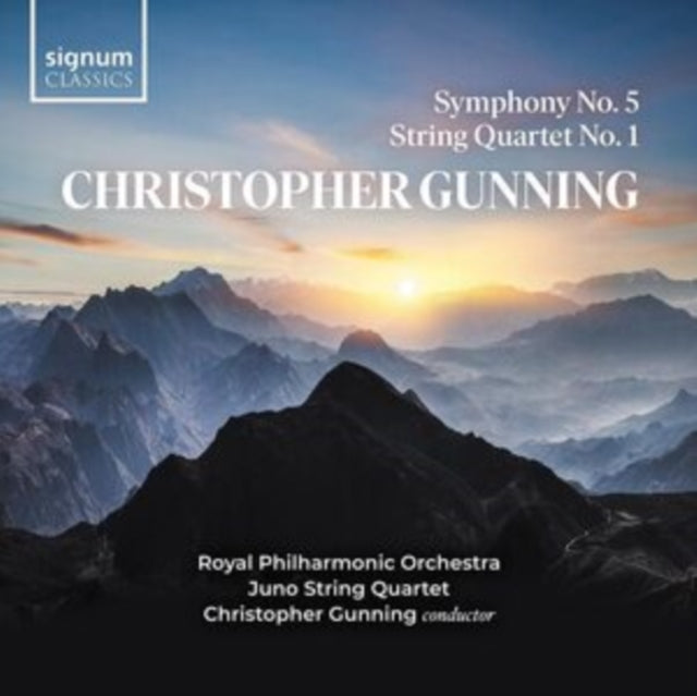 Royal Philharmonic Orchestra / Christopher Gunning / The Juno Quartet - Christopher Gunning: Symphony No. 5. String Quartet No. 1 (CD)