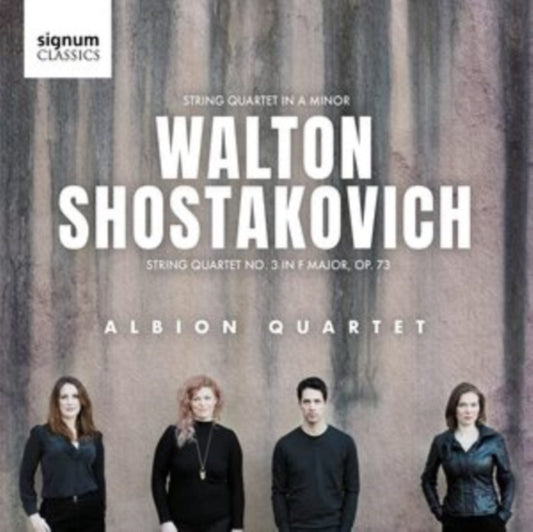 Albion Quartet - Walton: String Quartet In A Minor / Shostakovich: String Quartet No. 3 In F Major (CD)