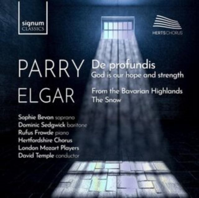 London Mozart Players / David Temple / Hertfordshire Chorus - De Profundis: Choral Works By Parry And Elgar (CD)