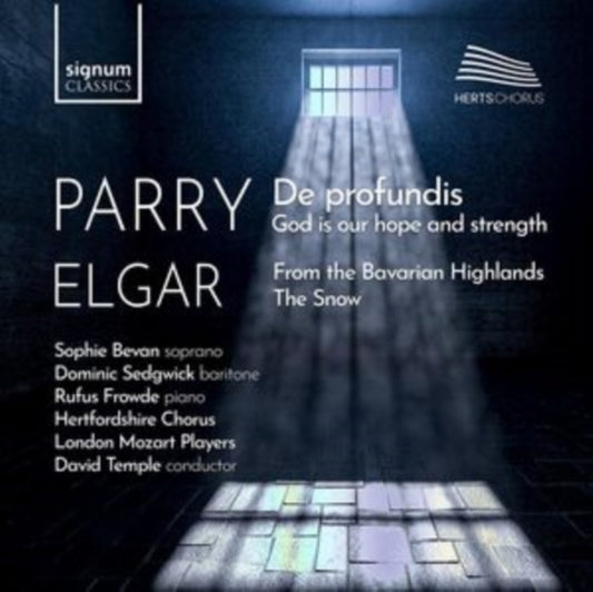 London Mozart Players / David Temple / Hertfordshire Chorus - De Profundis: Choral Works By Parry And Elgar (CD)