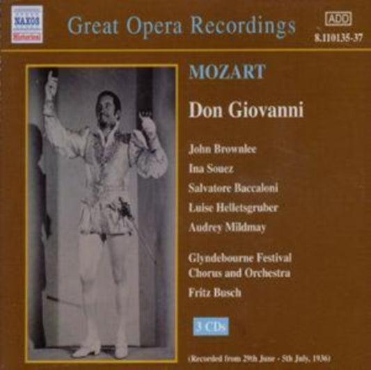 Glyndebourne Fest Orbusch - Mozartdon Giovanni (CD)