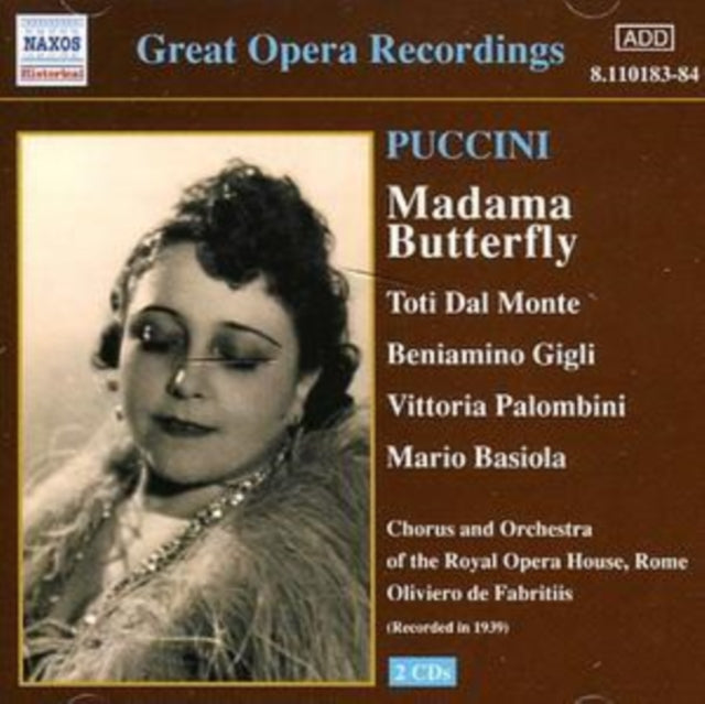 Rome Operafabritiis - Puccinimadama Butterfly (CD)