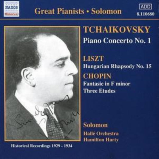 Solomonharty - Tchaikovskypiano Concerto No 1 (CD)