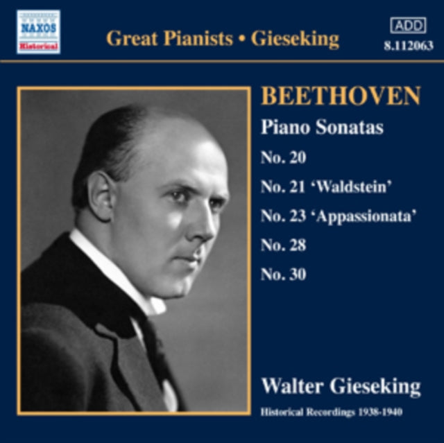 Walter Gieseking - Beethovenpiano Sonatas (CD)
