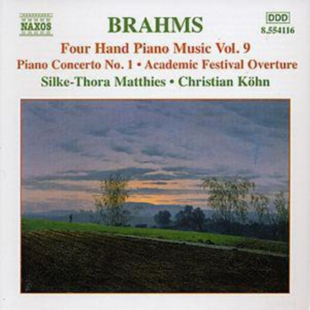 Matthieskohn - Brahmsfour Hand Piano Music Vol 9 (CD)