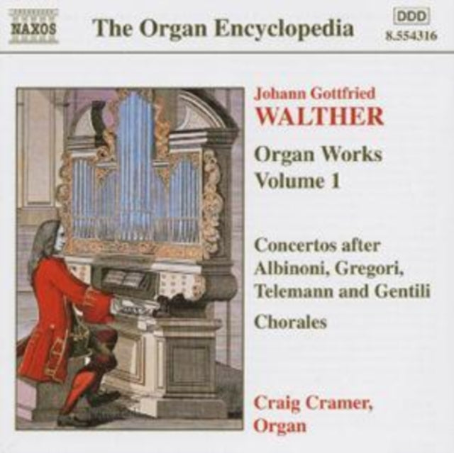 Craig Cramer - Waltherorgan Works Vol 1 (CD)