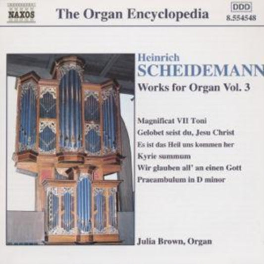 Julia Brown - Scheidemann / Works For Organ - Vol. 3 (CD)