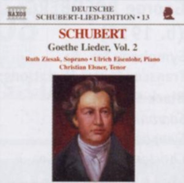 Elsnerziesakeisenlohr - Schubertgoethe Lieder Vol 2 (CD)